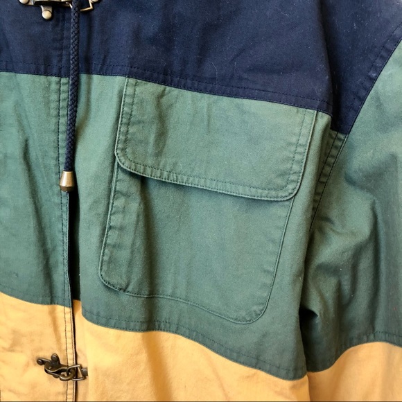 Vintage Preswick & Moore Green, Yellow, and Red Cotton Jacket - Picture 3 of 11